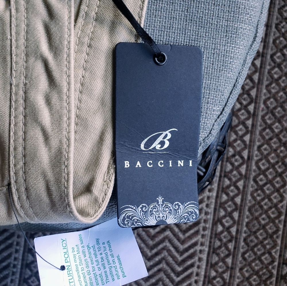 Baccini Capri's Tan Mid Rise Stretch With Pockets Size 12 - Picture 6 of 13